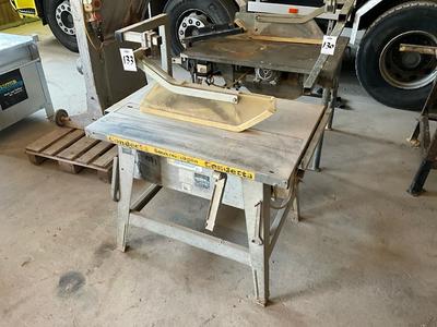 Overview picture of Condecta B 90 table sawing machine